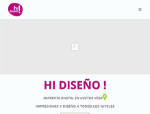 Tablet Screenshot of hi-diseno.com
